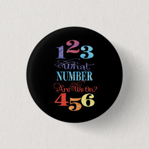 Bunco Modern Typografie... ....................... Ronde Button 3,2 Cm