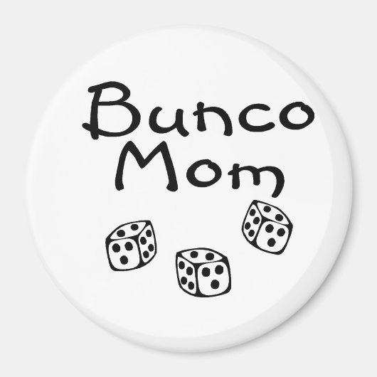 Bunco Mom Magneet (Voorkant)