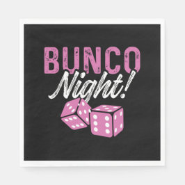 Bunco Napkins Bunco Night Party Decorations Servet