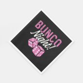 Bunco Napkins Bunco Night Party Decorations Servet (Hoek)