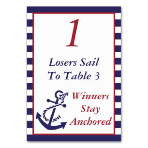 Bunco Nautical Anchor Theme #1 Kaart