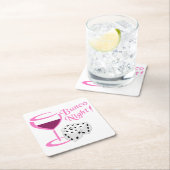 Bunco Night Kartonnen Onderzetters (Insitu)