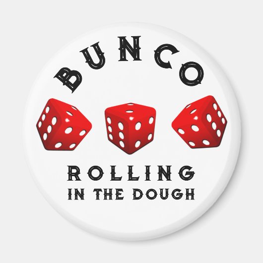 Bunco Night Magneet (Voorkant)