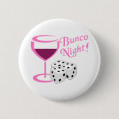 Bunco Night Ronde Button 5,7 Cm (Voorkant)