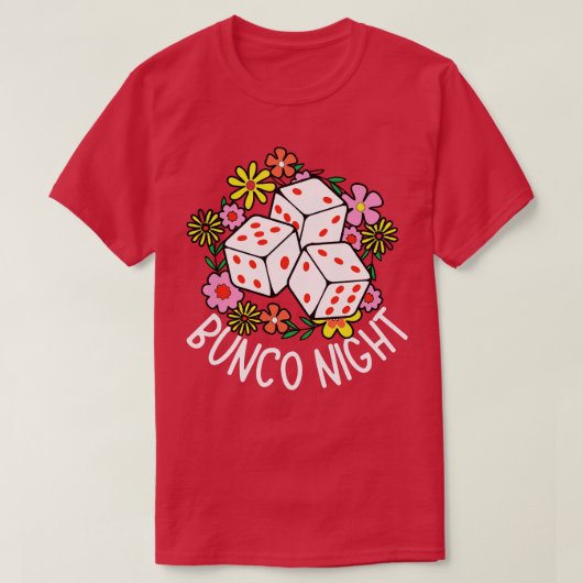 Bunco Night T-shirt (Design voorkant)