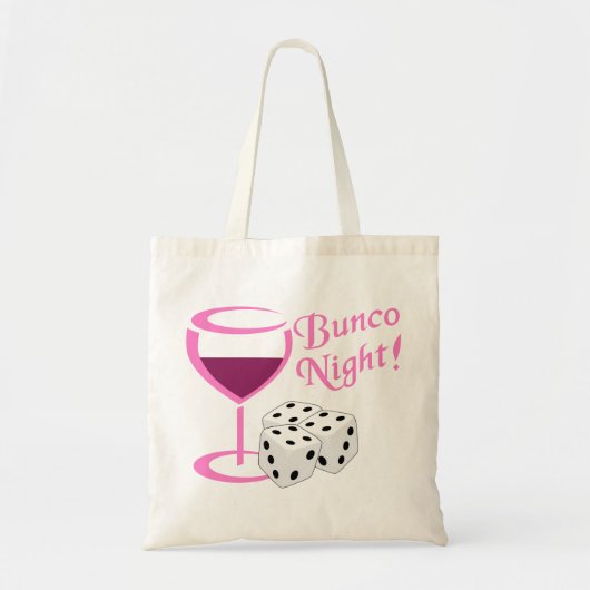 Bunco Night Tote Bag (Voorkant)