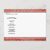 Bunco of Bunco Dice Game Night Party Invitation Briefkaart (Achterkant)