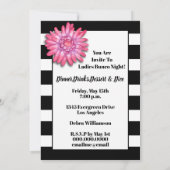 Bunco of Bunko Girls Night Out Dice Game Party Kaart (Achterkant)