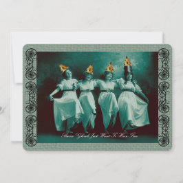 Bunco Oktober Halloween Uitnodiging