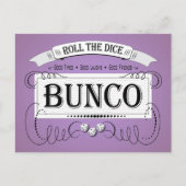 Bunco-ontwerp Briefkaart (Voorkant)