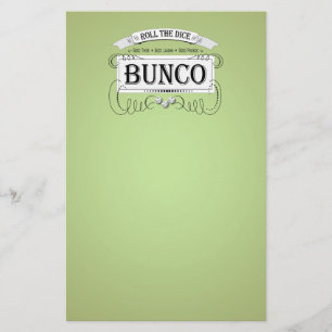  Bunco-ontwerp Briefpapier