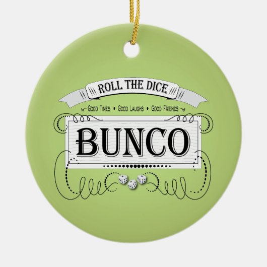  Bunco-ontwerp Keramisch Ornament (Voorkant)