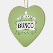 Bunco-ontwerp Keramisch Ornament (Links)
