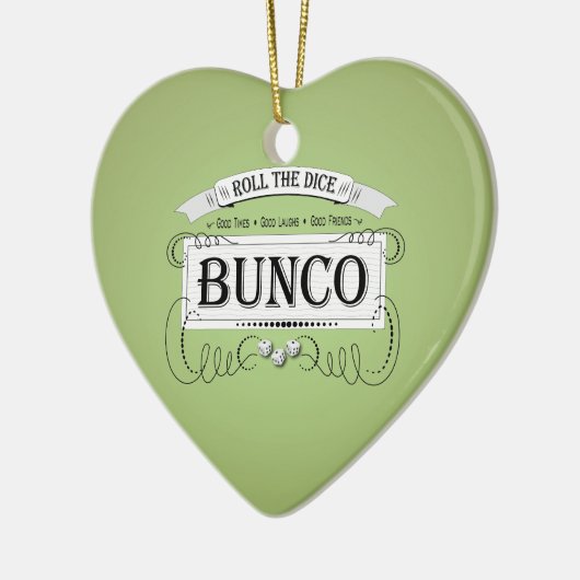  Bunco-ontwerp Keramisch Ornament (Links)