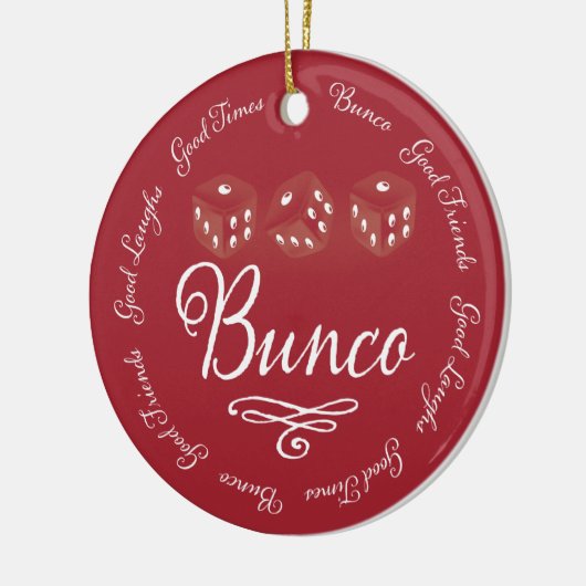 Bunco Ornament Good Laughs (Links)