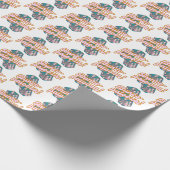 Bunco-palooza-cadeauverpakking Cadeaupapier (Hoek)