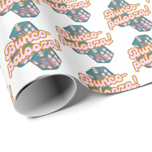 Bunco-palooza-cadeauverpakking Cadeaupapier (Rol Hoek)