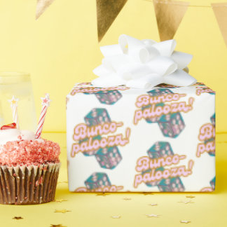 Bunco-palooza-cadeauverpakking Cadeaupapier