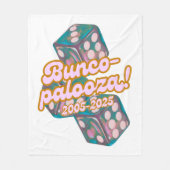 Bunco-palooza-deken Fleece Deken (Voorkant)