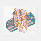 Bunco-palooza-deken Fleece Deken (Voorkant (Horizontaal))