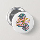 Bunco-palooza! Ronde Button 5,7 Cm (Voorkant /achterkant)