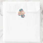 Bunco-palooza-sticker Ronde Sticker (Tas)