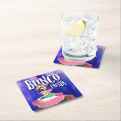 Bunco Party Fiesta Dag van het Dode Skelet Kartonnen Onderzetters (Insitu)