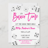 Bunco Party Invitation Kaart (Voorkant)