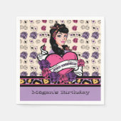 Bunco, pin-up servet (Voorkant)