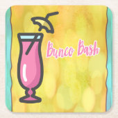 Bunco Pink Drink Bunco Bash Onderzetter (Voorkant)