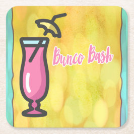 Bunco Pink Drink Bunco Bash Onderzetter