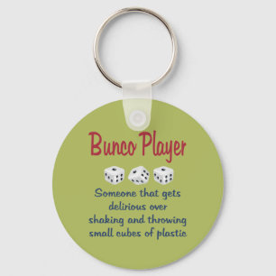 Bunco Player -Definition Sleutelhanger