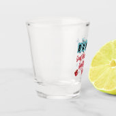 Bunco Player Dice Good Friend Shot Glas (Links)