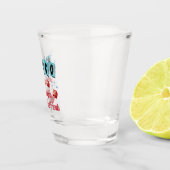Bunco Player Dice Good Friend Shot Glas (Rechts)