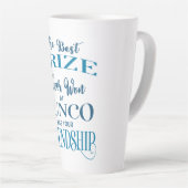 Bunco Player Friend Latte Mok (Rechterhoek)