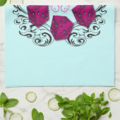 bunco player heeft talent theedoek (Gevouwen)