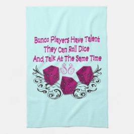 bunco player heeft talent theedoek