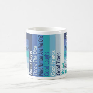 Bunco Player Modern Striped Mok