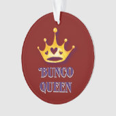 Bunco Player Queen Ornament (voorkant)