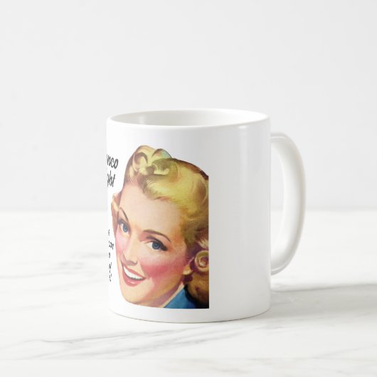 Bunco Player Retro  Funny Swell van een tijd Koffiemok (Voorkant rechts)