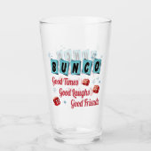 Bunco Player Retro Good Friends Glas (Voorkant)
