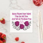 Bunco Players Have Talent beroemd gemaakt door Art Servetten (Insitu)