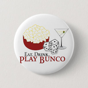 Bunco Popcorn Cocktail Ronde Button 5,7 Cm