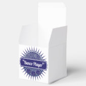 Bunco prijs winnaar Bunco speler Dice Blue Bedankdoosjes (Geopend)