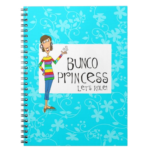 Bunco Princess spiral notebook Notitieboek (Voorkant)