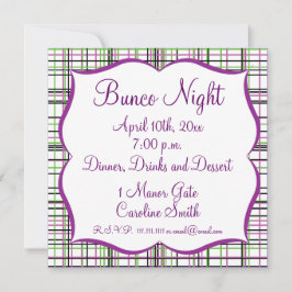 Bunco Pset Girls Night Out Kaart