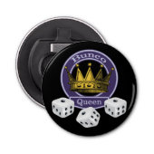 Bunco Queen Button Flesopener (Voorkant)