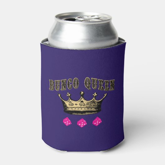 Bunco Queen Crown Blikjeskoeler (Blikje Voorkant)
