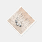 Bunco Queen Dice Party Servet (Hoek)