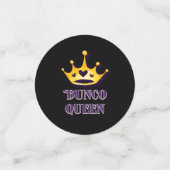 Bunco Queen Game Night Party Confetti (Kleine voorkant)